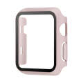 For Apple Watch Series 9 / 8 / 7 45mm Painting PC Hybrid Tempered Film Integrated Watch Case(Sand...