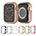 For Apple Watch Series 3 / 2 / 1 38mm Plating Row Diamond Hollow PC Watch Case(Silver)