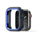 For Apple Watch 9 / 8 / 7 45mm DUX DUCIS Bamo Series Hollow PC + TPU Watch Protective Case(Midnig...