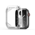 For Apple Watch 9 / 8 / 7 41mm DUX DUCIS Tamo Series Hollow PC + TPU Watch Protective Case(Transp...