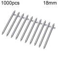 18mm 1000pcs Stainless Steel Connector Switch Pin for Watch Band, Diameter: 0.15mm