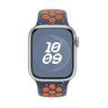 For Apple Watch Ultra 2 49mm Coloful Silicone Watch Band(Dark Blue Mango)