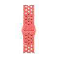 For Apple Watch Series 4 44mm Coloful Silicone Watch Band(Orange Pink)