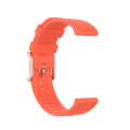 For Polar Ignite 20mm Dot Texture Watch Band(Orange)