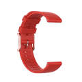 For Polar Ignite 20mm Dot Texture Watch Band(Red)