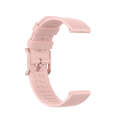 For Ticwatch Pro 2020 / Ticwatch GTX 22mm Dot Texture Watch Band(Light Pink)