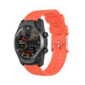 For Ticwatch Pro 2020 / Ticwatch GTX 22mm Dot Texture Watch Band(Orange)