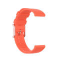 For Ticwatch Pro 2020 / Ticwatch GTX 22mm Dot Texture Watch Band(Orange)