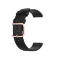 For Ticwatch Pro 2020 / Ticwatch GTX 22mm Dot Texture Watch Band(Black)