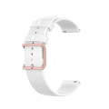 For Ticwatch Pro 2020 / Ticwatch GTX 22mm Dot Texture Watch Band(White)