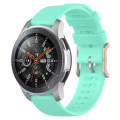 For Samsung Galaxy Watch3 45mm / Galaxy Watch 46mm 22mm Dot Texture Watch Band(Mint Green)