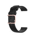 For Samsung Galaxy Watch3 45mm / Galaxy Watch 46mm 22mm Dot Texture Watch Band(Black)