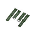 For Garmin ForeAthlete 35J / Forerunner 35J Silicone Watch Band(Army Green)