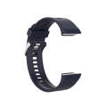 For Garmin ForeAthlete 35J / Forerunner 35J Silicone Watch Band(Navy Blue)