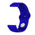 For Xiaomi Haylou Solar Silicone Reverse Buckle Replacement Wrist Strap(Royal Blue)