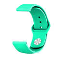 For Xiaomi Haylou Solar Silicone Reverse Buckle Replacement Wrist Strap(Teal)