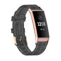 For Fitbit Charge 4 / Charge 3 / Charge3 SE Braided Nylon Watch Band Plastic Head, Size: Free Siz...