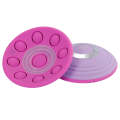Bluetooth  Breast Massager with Anti-sagging And Remote Control, Style:APP Models(Purple)