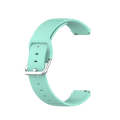 For Xiaomi Haylou Smart Watch LS01 / Smart Watch 2 LS02 Silicone Watch Band, Size: 19mm(Teal)