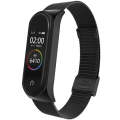 For Xiaomi Mi Band 4 / 3 Milanese Metal Watch Band, Color:Black