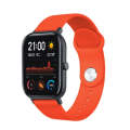 20mm For Huami Amazfit GTS Silicone Watch Band(Orange)