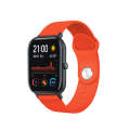 20mm For Huami Amazfit GTS Silicone Watch Band(Orange)