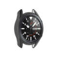 For Samsung Galaxy Watch 3 45mm Transparent TPU Watch Protective Case(Black)