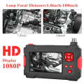 P30 8mm 1080P IP68 Waterproof 4.3 inch Screen Dual Camera Digital Endoscope, Length:2m Hard Cable...