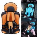 Car Portable Children Safety Seat, Size:54 x 36 x 25cm (For 3-12 Years Old)(Orange + Black)