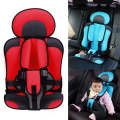 Car Portable Children Safety Seat, Size:54 x 36 x 25cm (For 3-12 Years Old)(Red + Black)