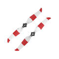 2 Pairs Sunnylife 7238F-2C For DJI Mavic Air 2 Double-sided Two-color Low Noise Quick-release Pro...