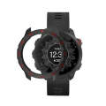 For Garmin Forerunner 245 / 245M Smart Watch TPU Protective Case, Color:Black+Red