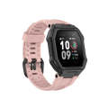 For Huami Amazfit Ares 1908 Silicone Watch Band(Pink)