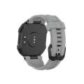 For Huami Amazfit Ares 1908 Silicone Watch Band(Grey)