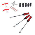 22 in 1 Car / Motorcycle Tire Repair Tool Spoon Tire Spoons Lever Tire Changing Tools with Red Ty...