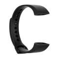 For Xiaomi Redmi Silicone Sports Watch Band(Black)