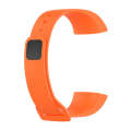For Xiaomi Redmi Silicone Sports Watch Band(Orange)