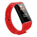For Xiaomi Redmi Silicone Sports Watch Band(Red)