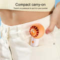 MF062 Mini Handheld Lollipop Electric Fan (Orange)