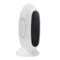 1000W Winter Mini Electric Fan Heater Desktop Household Radiator Energy Saving, UK Plug (White)