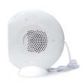 1000W Winter Mini Electric Fan Heater Desktop Household Radiator Energy Saving, UK Plug (White)