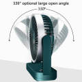 F701 Desktop Electric Fan with LED Display (White)