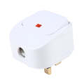13A Wall Plug Adapter with On/Off Power Switch & Fuse(UK Plug)