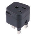 Portable Three-hole US to UK Plug Socket Power Adapter