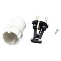 16A Detachable Wiring Power Plug, EU Plug