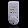 AC 120V Smart Home Plug-in Programmable LCD Display Clock Summer Time Function 12/24 Hours Change...