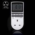 AC 230V Smart Home Plug-in LCD Display Clock Summer Time Function 12/24 Hours Changeable Timer Sw...