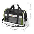 FUNADD Pet Travel Carrier Bag Shoulder Foldable Tote Bag(Grey)