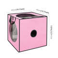 FUNADD Pet Bath Drying Box Portable Folding Dryer Cage, Suitable for Pets up to 5kg(Pink)