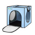 FUNADD Pet Bath Drying Box Portable Folding Dryer Cage, Suitable for Pets up to 5kg(Blue)